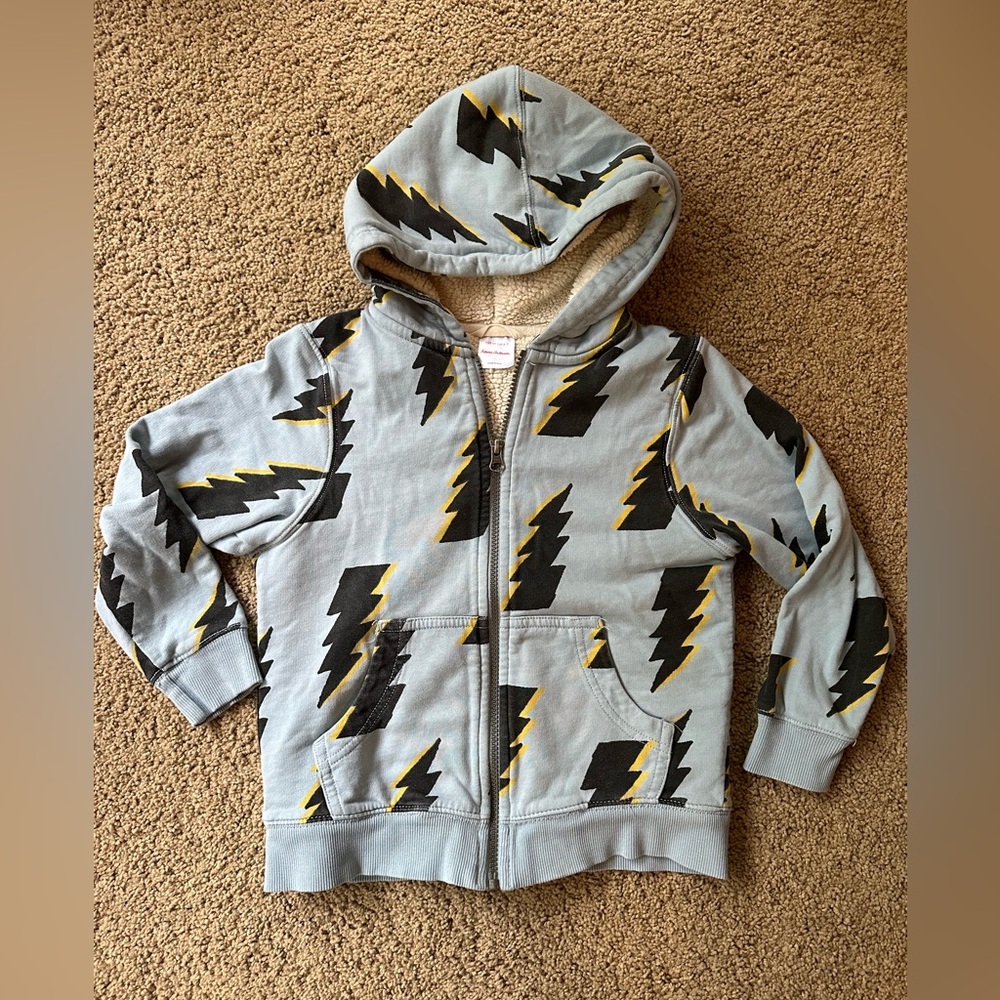 Hanna Andersson - Sherpa Fleece Hoodie - US 6-7